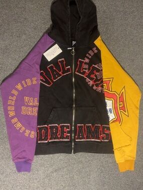 VALE “Valley dreams” multi-color zip up